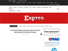 Tablet Screenshot of expresmagazin.ro
